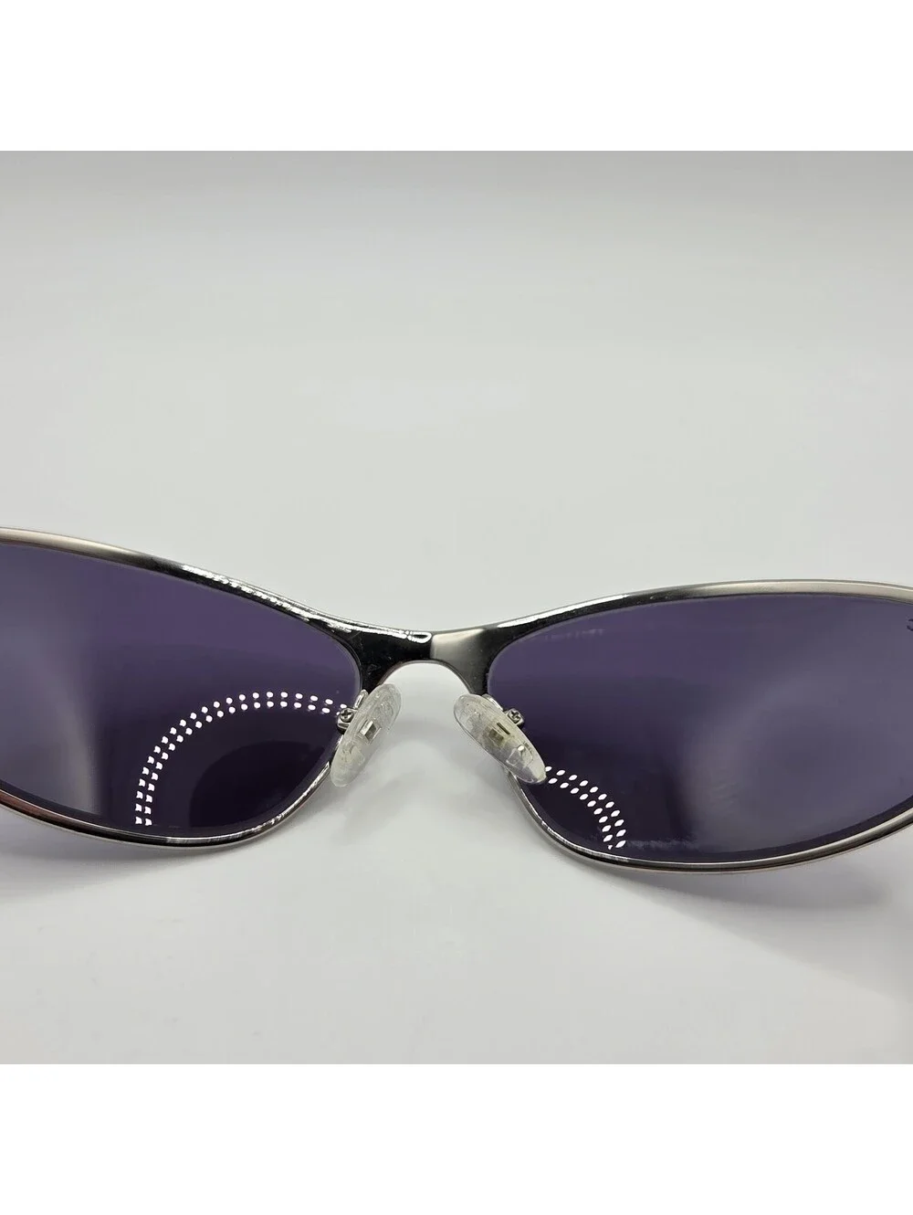 Rare Discontinued Coloreyes Sunglasses 2R Italy - Color Eyes Glasses - Silver